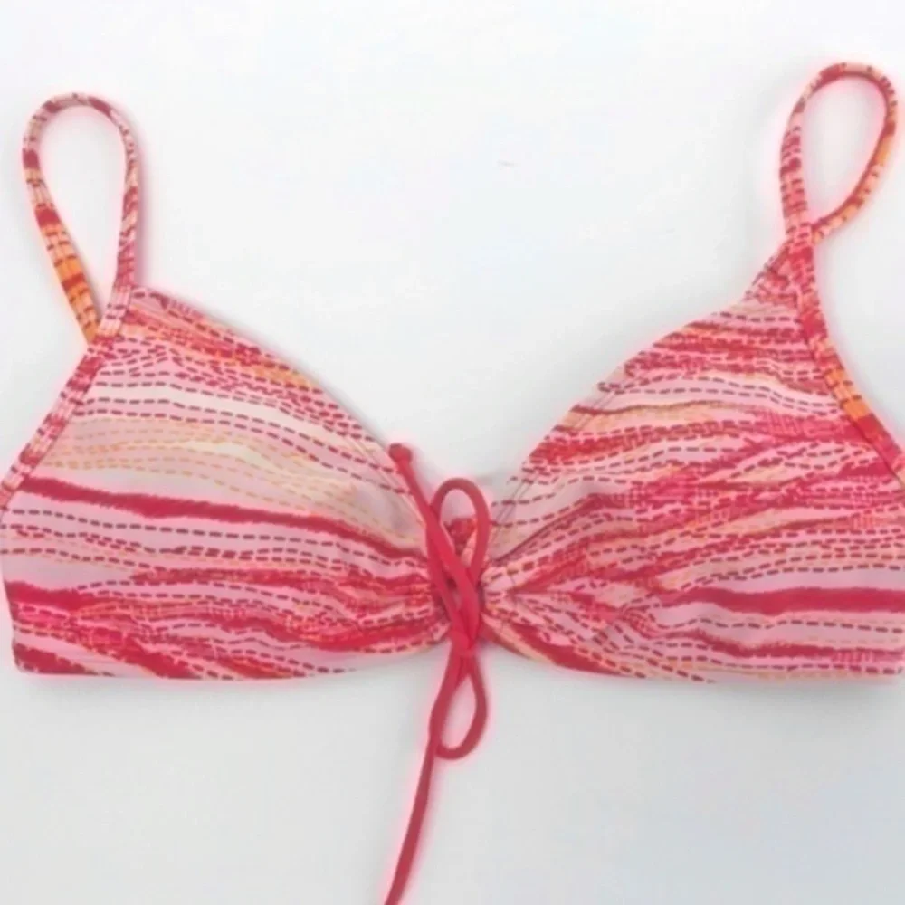 ATHLETA ZANZIBAR SCRUNCH TIE BIKINI TOP SI…